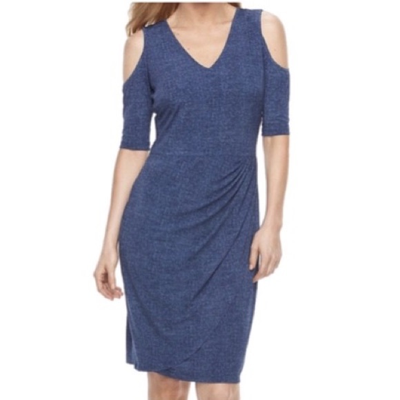 Maggy London Cold Shoulder Dress NWOT - Picture 2 of 4